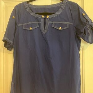 Talbots Navy Blue Women's Top